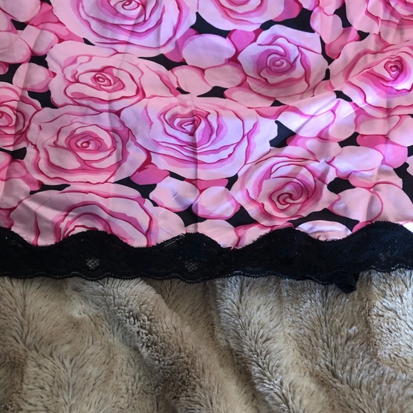 1)1996 VINTAGE NICK&NORA ROSES CHEMISE, SZXL,100%SILK, BEYOND EUC, VERY ELEGANT - Picture 8 of 15